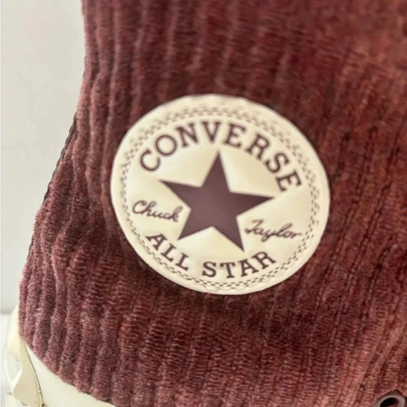 Converse - Unisex Run Star Hike Platform Striped Knit High Top Shoes - Picture 5 of 7